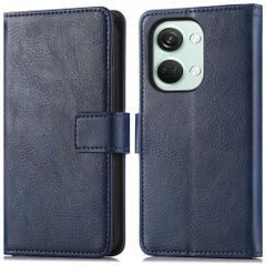 imoshion Luxuriöse Klapphülle OnePlus Nord 3 - Dunkelblau