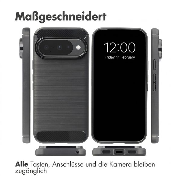 imoshion Brushed Back Cover Google Pixel 11 - Schwarz