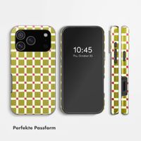 Selencia Vivid Back Cover Apple iPhone 18 Pro / 17 Pro - Check This Olive