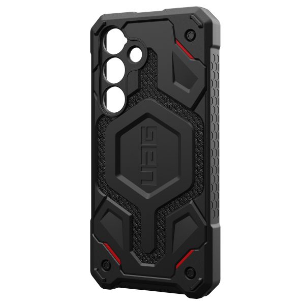 UAG Monarch Pro Backcover für das Samsung Galaxy S24 - Kevlar Black