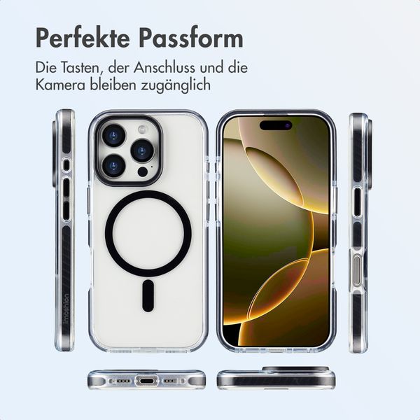 imoshion Combat MagSafe Hülle Apple iPhone 16 Pro - Schwarz