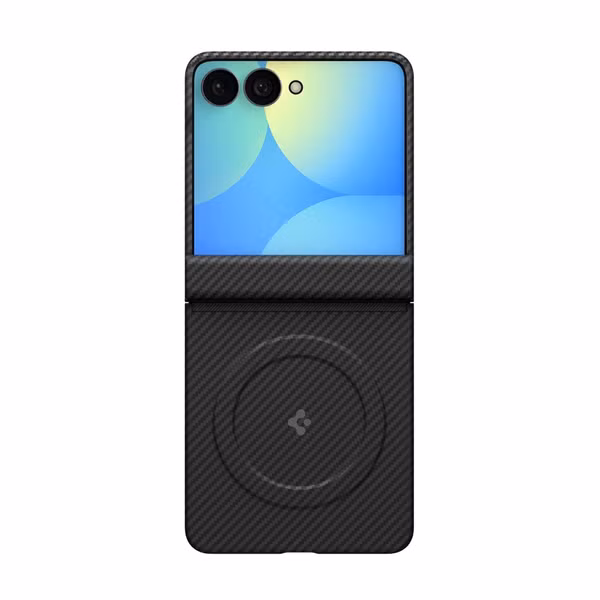 Spigen AirSkin Backcover MagSafe Samsung Galaxy Z Flip 8 - Black