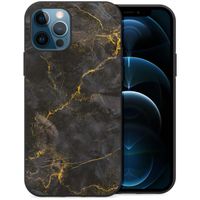 imoshion Design Hülle für das iPhone 12 (Pro) - Black Marble