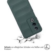 imoshion EasyGrip Back Cover für das Oppo A80 5G - Dunkelgrün