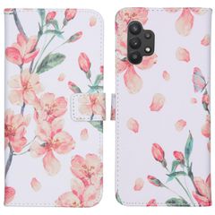 imoshion Design TPU Klapphülle für das Samsung Galaxy A32 (5G) - Blossom Watercolor