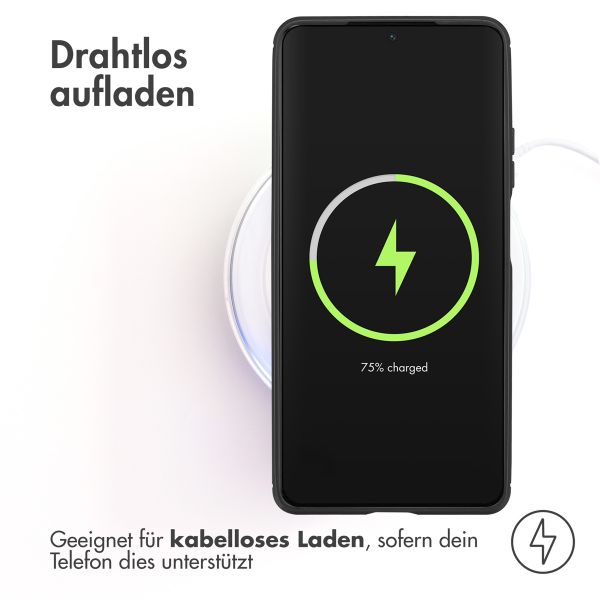 imoshion Brushed Back Cover für das Motorola Moto G75 5G - Schwarz