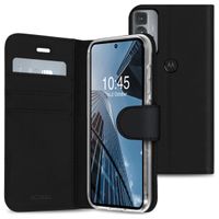 Accezz Wallet TPU Klapphülle für das Motorola Edge 20 Pro - Schwarz