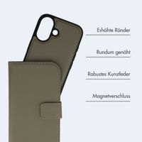 imoshion Herausnehmbare 2-in-1 Luxus-Bookcase Apple iPhone 17 - Grün