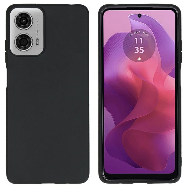 imoshion Color TPU Hülle für das Motorola Moto G24 / G04 - Schwarz