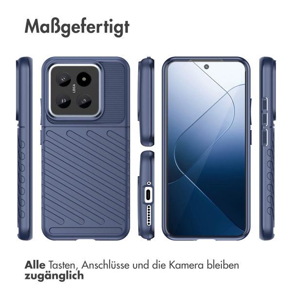 imoshion Thunder Backcover Xiaomi 14 - Dunkelblau