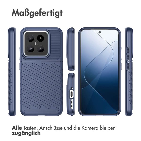 imoshion Thunder Backcover für das Xiaomi 14 - Dunkelblau