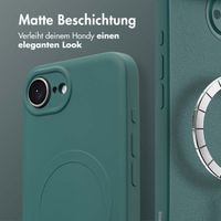 imoshion Color Back Cover mit MagSafe iPhone 16e - Dunkelgrün