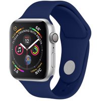 imoshion Silikonband für das Apple Watch Series 1 bis 11 / SE / Ultra (44/45/46/49 mm) - Dunkelblau
