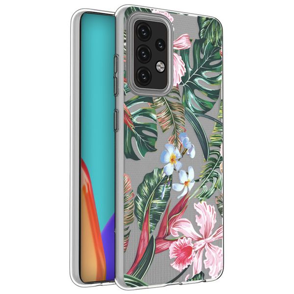 imoshion Design Hülle Samsung Galaxy A52(s) (5G/4G) - Tropical Jungle