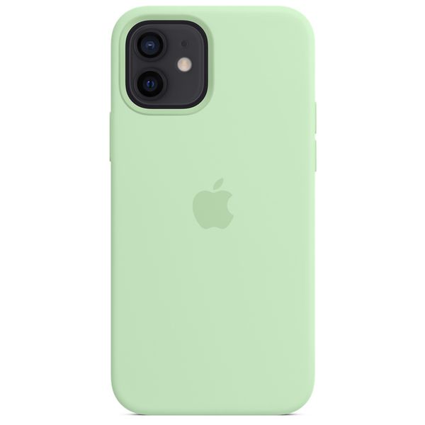 Apple Silikon-Case MagSafe Apple iPhone 12 (Pro) - Pistachio