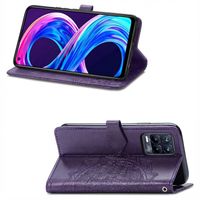 imoshion Mandala Klapphülle Realme 8 (Pro) - Violett