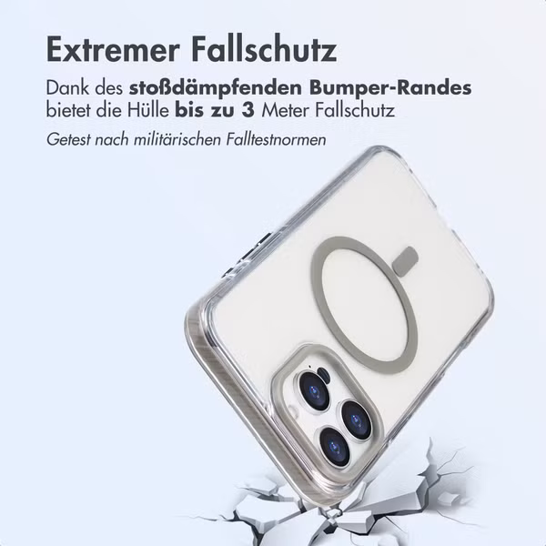 imoshion Combat MagSafe Hülle Apple iPhone 16 Pro Max - Grau