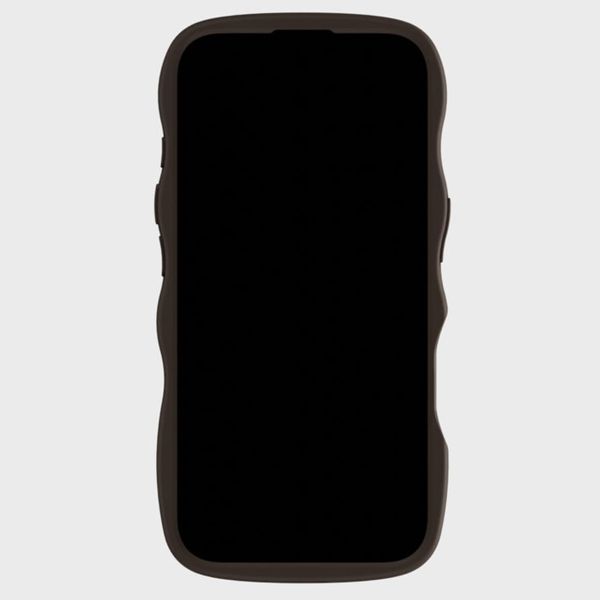 Holdit Wavy Case für das Apple iPhone 12 / 12 Pro - Chocolate / Mirror
