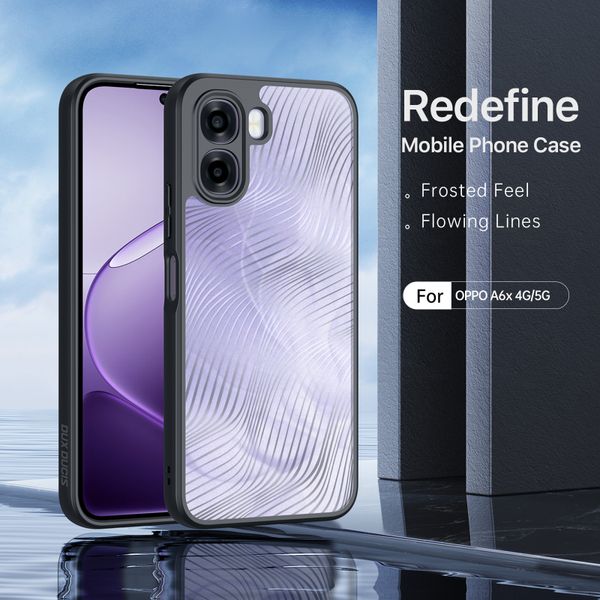 Dux Ducis Aimo Back Cover Oppo A6x (4G/5G) - Schwarz