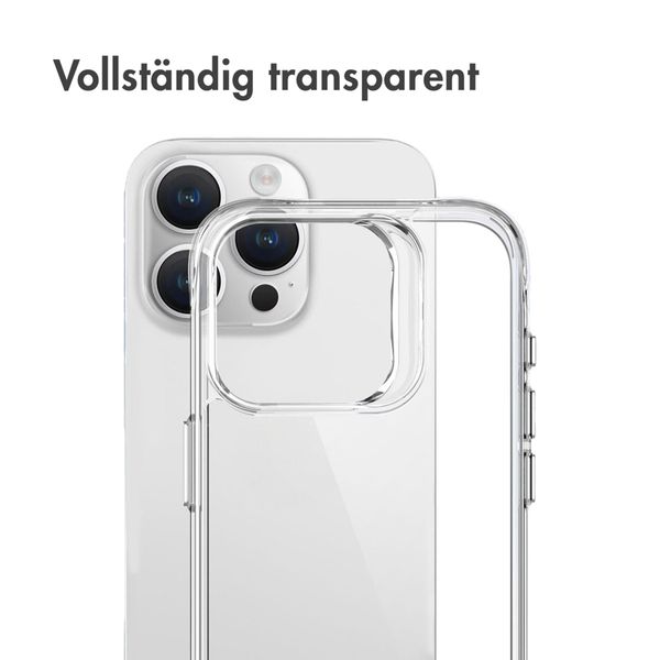 imoshion Rugged Air Case Apple iPhone 15 Pro Max - Transparent
