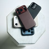 Decoded Leather Backcover MagSafe Apple iPhone Air - Schwarz