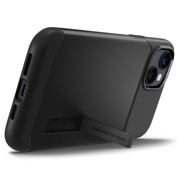 Spigen Slim Armor™ Case für das iPhone 14 - Schwarz