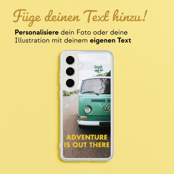 Gestalte deine eigene Clear Case Samsung Galaxy S25 FE - Transparent