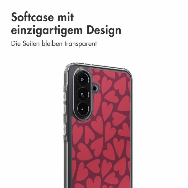 imoshion Design Hülle Samsung Galaxy A56 - Hearty Coral Dust