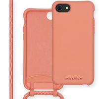 imoshion Color Backcover mit abtrennbarem Band Apple iPhone SE (2022 / 2020) / 8 / 7 - Peach