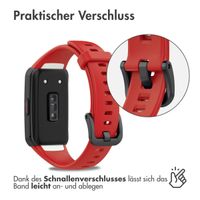 imoshion Silikonband für das Huawei Band 6 / Honor Band 6 - Rot