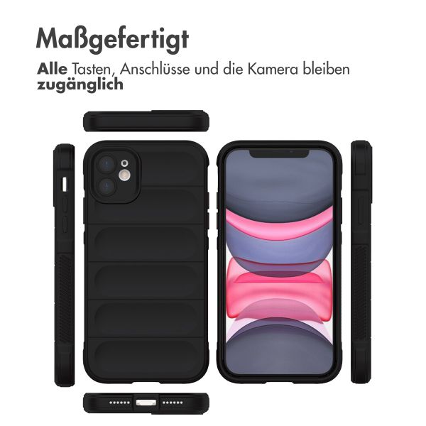 imoshion EasyGrip Back Cover für das iPhone 11 - Schwarz