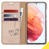 Accezz Wallet TPU Klapphülle Samsung Galaxy S21 Plus - Gold