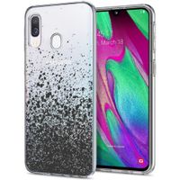 imoshion Design Hülle Samsung Galaxy A20e - Spritzer - Schwarz