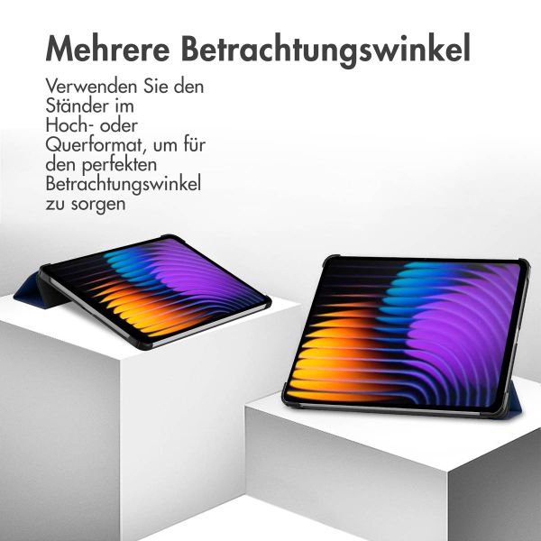 imoshion Trifold Klapphülle Xiaomi Pad 7 / 7 Pro - Dunkelblau