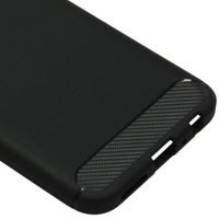 Brushed TPU Case für das OnePlus Nord N100 - Schwarz