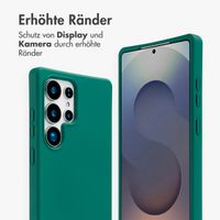 imoshion Color Backcover mit abnehmbarem Handykette und MagSafe Samsung Galaxy S25 Ultra - Dunkelgrün