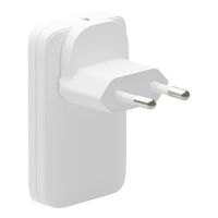 dbramante1928 Re-charge Pro Slim-Ladegerät USB-C 30 W und USB-A 30 W - Weiß