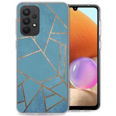 imoshion Design Hülle für das Samsung Galaxy A33 - Blue Graphic