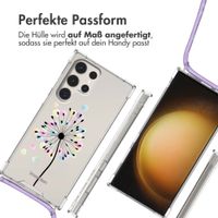 imoshion Design Hülle mit Band Samsung Galaxy S23 Ultra - Sandstone Dandelion