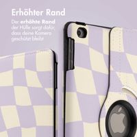 imoshion 360° drehbare Design Klapphülle Apple iPad 6 (2018) 9.7 Zoll / iPad 5 (2017) 9.7 Zoll - Dancing Cubes