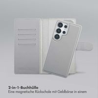 Selencia Olyn Abnehmbare Bookcase mit MagSafe Samsung Galaxy S25 Ultra - Grau