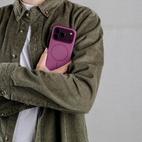 imoshion Color Backcover mit Thin MagSafe Ring Apple iPhone 18 Pro / 17 Pro - Violett