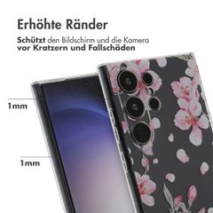 imoshion Design Hülle Samsung Galaxy S24 Ultra - Blossom Watercolor