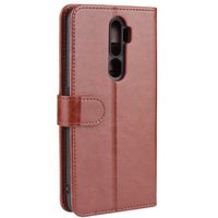 Stilvolles Klapphülle Braun Oppo A5 (2020) / A9 (2020)