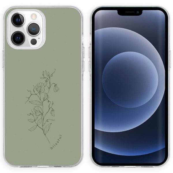 imoshion Design Hülle Apple iPhone 13 Pro - Floral Green