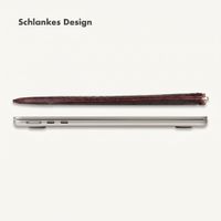Selencia Croco Laptop Hülle 13 Zoll - Laptop Sleeve - Burgundy