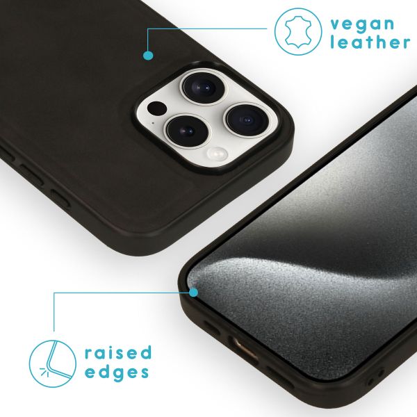 imoshion Entfernbare 2-1 Luxus Klapphülle Apple iPhone 16 Pro Max - Schwarz