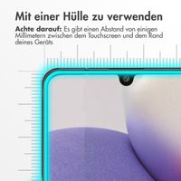 Accezz Displayschutz 2er-pack aus gehärtetem Glas Samsung Galaxy A33