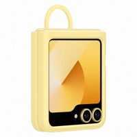 Samsung Original Silikon Cover Ring Samsung Galaxy Z Flip 6 / Flip 7 FE - Yellow