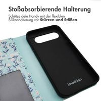 imoshion Design Klapphülle Google Pixel 8a - Blue Flowers